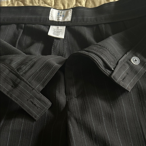 Apt. 9 Women's Black Pinstripe - Picture 7 of 8